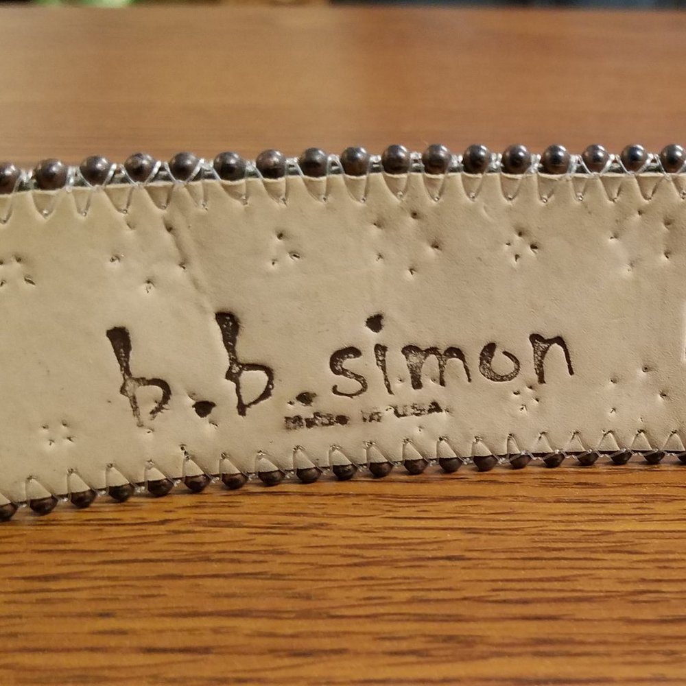 B.B. Simon Aliza-2 Belt w/ Horseshoe Buckle & Swarovski Crystals - Picture 5 of 16